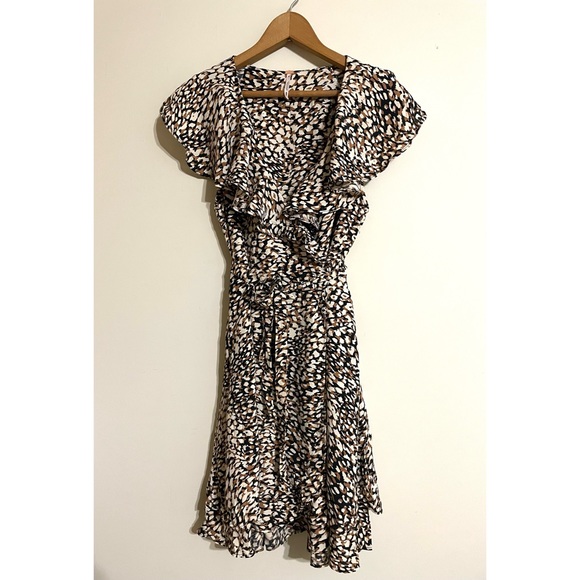 Free People French Quarter Mini Wrap Dress - Picture 6 of 15